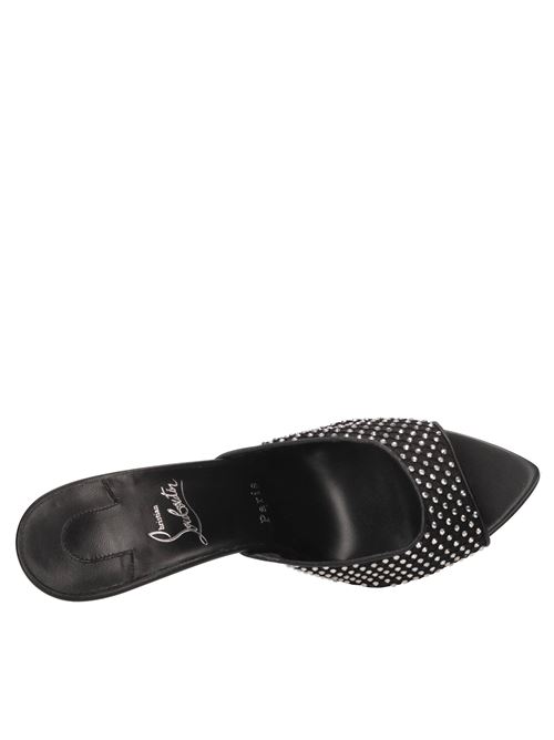 Mules Apostropha in tessuto e strass CHRISTIAN LOUBOUTIN | 3240795 B803 W51NERO